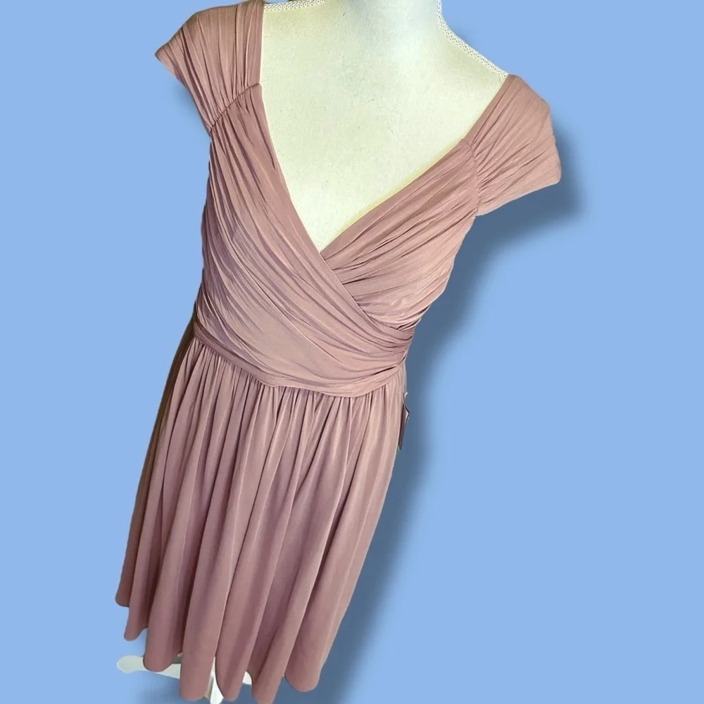 NWT J. Crew ‘Matilda’ Wedding / Bridesmaid Dress in “Wild Mushroom” Size 12